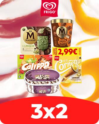 Promociones Magnum, Cornetto, Calippo, Carte D'Or en Dia.es